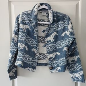 Cropped Horse Jacket